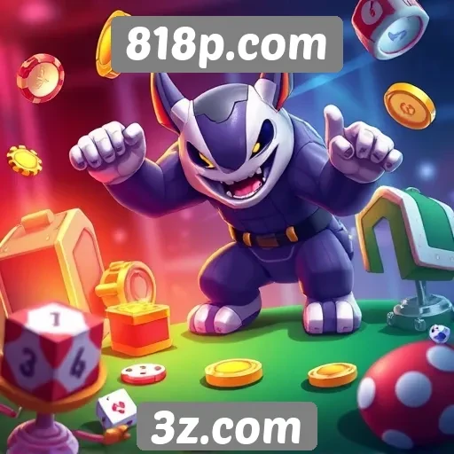 Análise da variedade de jogos disponíveis em 818p.com