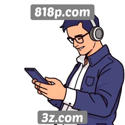 Experiência do usuário no 818p.com em dispositivos móveis