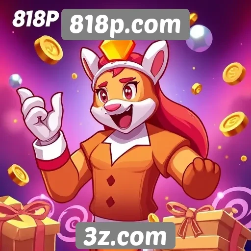 Promoções e bônus disponíveis no site 818p.com