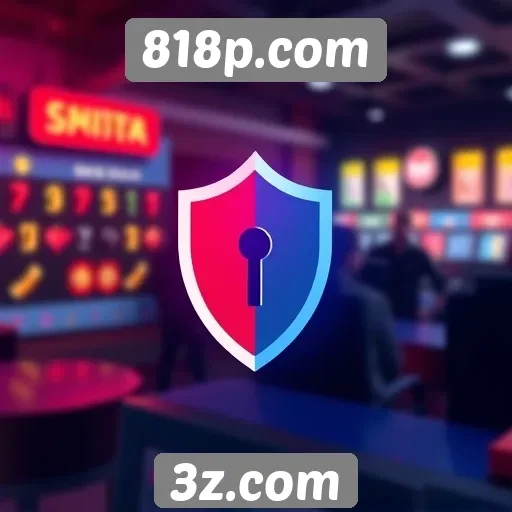 Recursos de segurança no site 818p.com